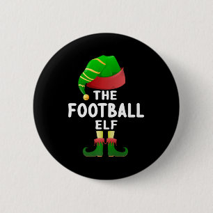 Fußball Elf Weihnachtsfamilie Matching Pajamas Elf Button