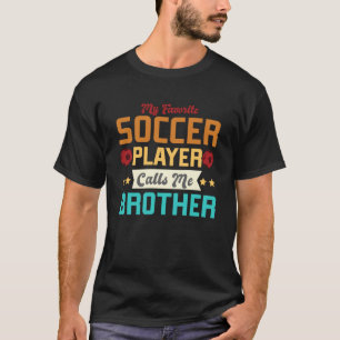 Fußball entwirft mein Lieblingsfußballspiel nennt  T-Shirt