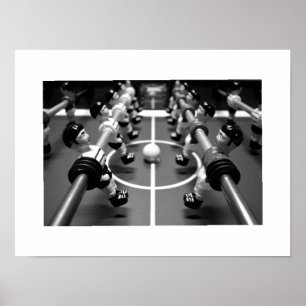 Fußball: Es ist mehr als nur ein Spielplakat Poster