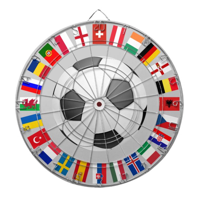 Fußball-Europameisterschaft 2016 Dartscheibe (vorne)