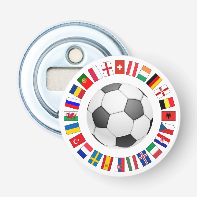 Fußball-Europameisterschaft 2016 Flaschenöffner (Vorderseite)