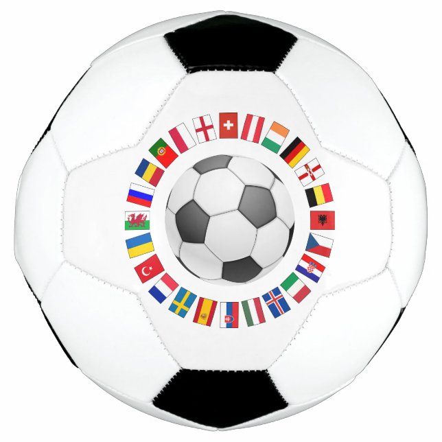 Fußball-Europameisterschaft 2016 Fußball (Vorderseite)