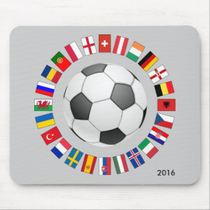 Fußball-Europameisterschaft 2016 Mousepad