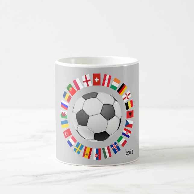 Fußball-Europameisterschaft 2016 Tasse (Mittel)
