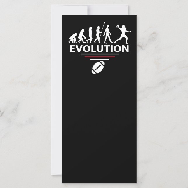 Fußball-Evolution (Vorderseite)