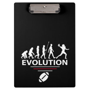 Fußball-Evolution Klemmbrett