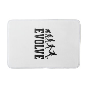 Fußball-Evolution Vintage-Vector-Shirt-Design_1 Badematte
