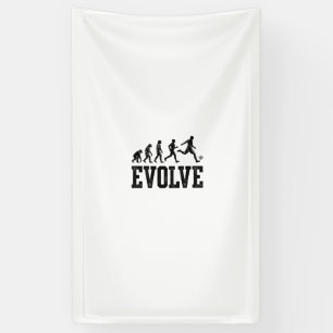 Fußball Evolution Vintage Vektor-Shirt-Design_1 Banner