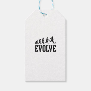 Fußball Evolution Vintage Vektor-Shirt-Design_1 Geschenkanhänger