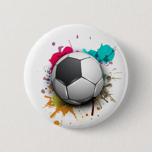 Fußball-Explosion Button