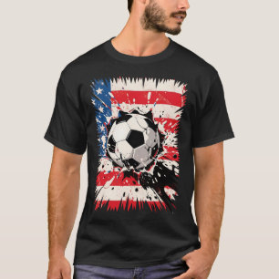 Fußball-Explosion Cool Clash für Sportfans und Pla T-Shirt