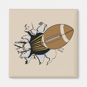 Fußball-Explosions-T - Shirts und Geschenke Magnet