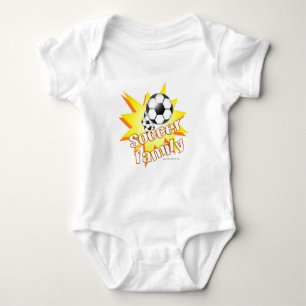 Fußball Familie Baby Strampler