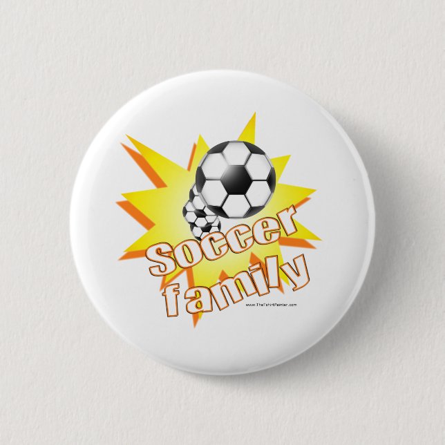Fußball Familie Button (Vorderseite)