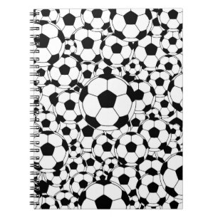 Fußball-Fan-Abdeckungsnotizbuch Fußball-Journal Notizblock