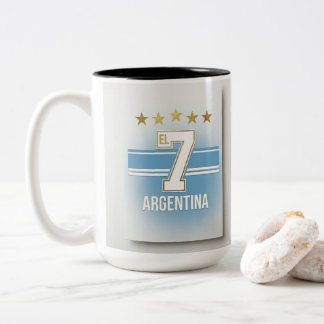 Fußball Fan Becher – Stylisches Fußball Design Kaf Zweifarbige Tasse