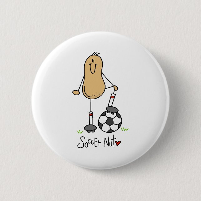 Fußball-Fan Button (Vorderseite)