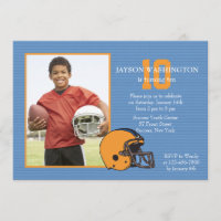 Fußball-Fan-Foto-Einladung