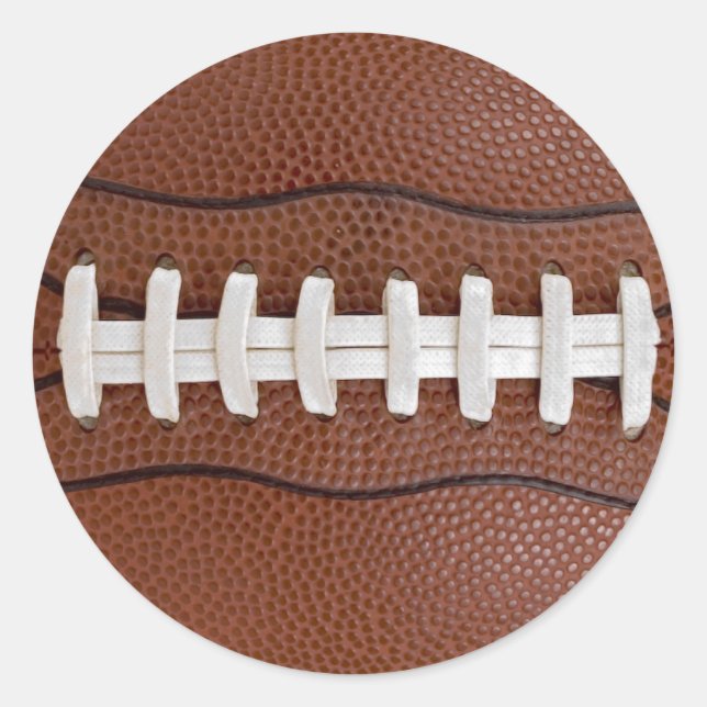 Fußball-Fan-Geschenksticker Runder Aufkleber (Vorderseite)