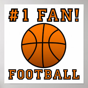 Fußball Fan nicht lustiges Poster-Zeichen Poster