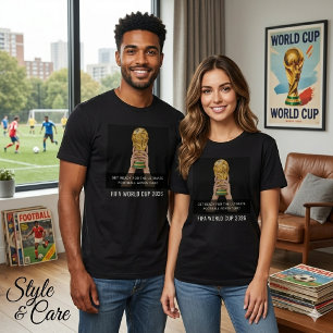 Fußball-Fan-T-Shirt zur WM 2026 Stylisches Design T-Shirt