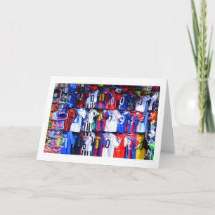 Fußball Feiertagskarte