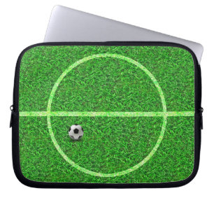 Fußball-Feld Ball - Laptop-Sieb Laptopschutzhülle