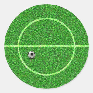 Fußball-Feldball - Aufkleber