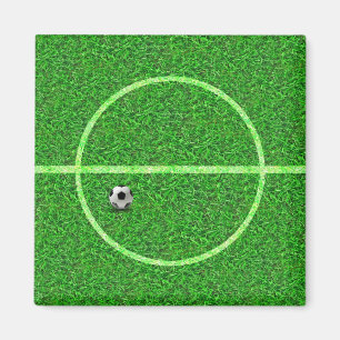 Fußball-Feldball - Magnet