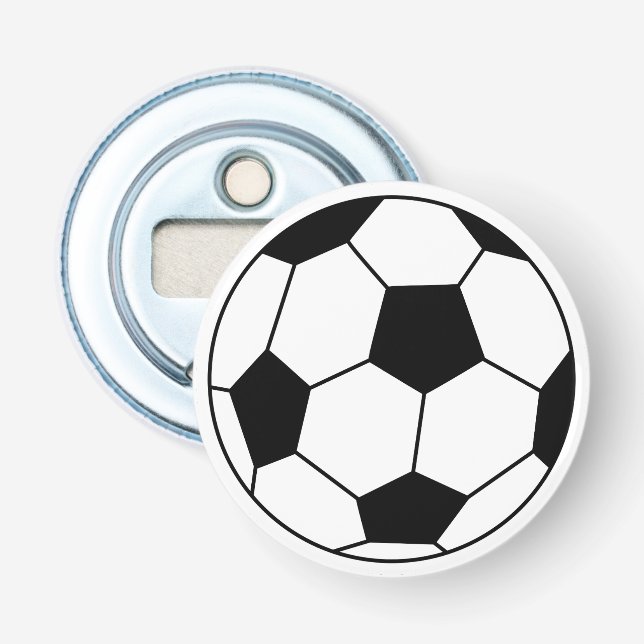Fußball Flaschenöffner (Vorderseite)