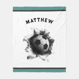 Fußball Fleecedecke