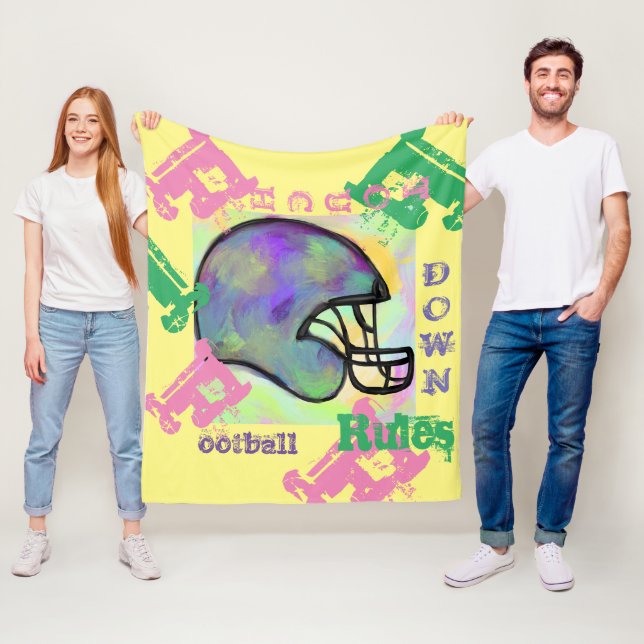 FUSSBALL FLEECEDECKE (Beispiel)