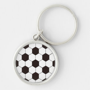 Fußball Football-Muster Schlüsselanhänger