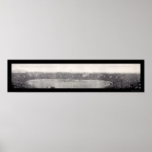 Fußball-Foto 1915 Princetons Yale Poster