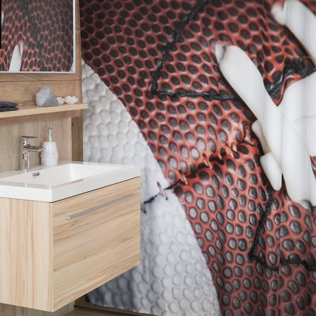 Fußball-Foto Nah Duschvorhang (Von Creator hochgeladen)