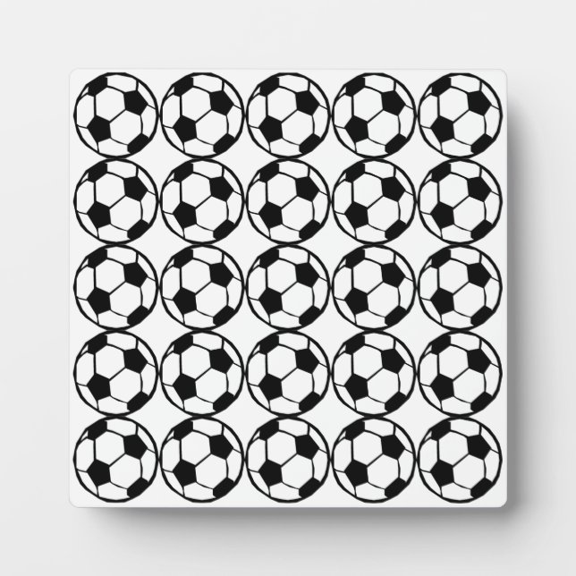 Fußball Fotoplatte (Vorderseite)