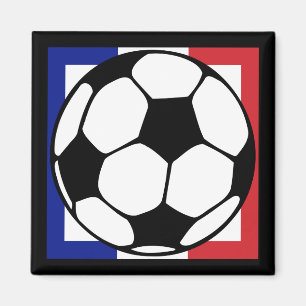 Fußball. französisches Quadrat. Magnet