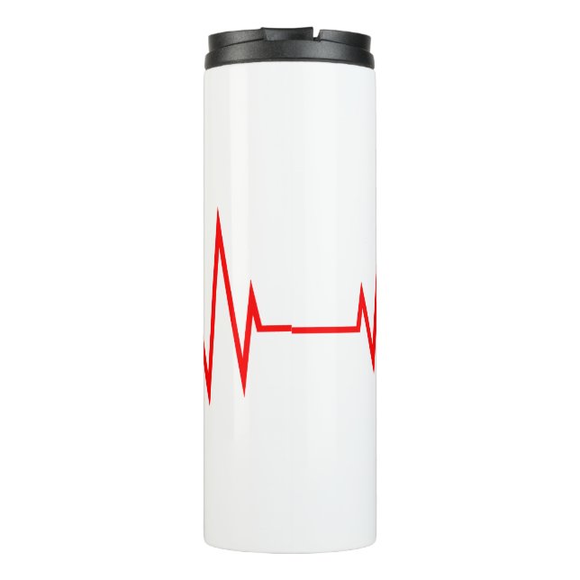 Fußball-Frequenz Thermosbecher (Rückseite)