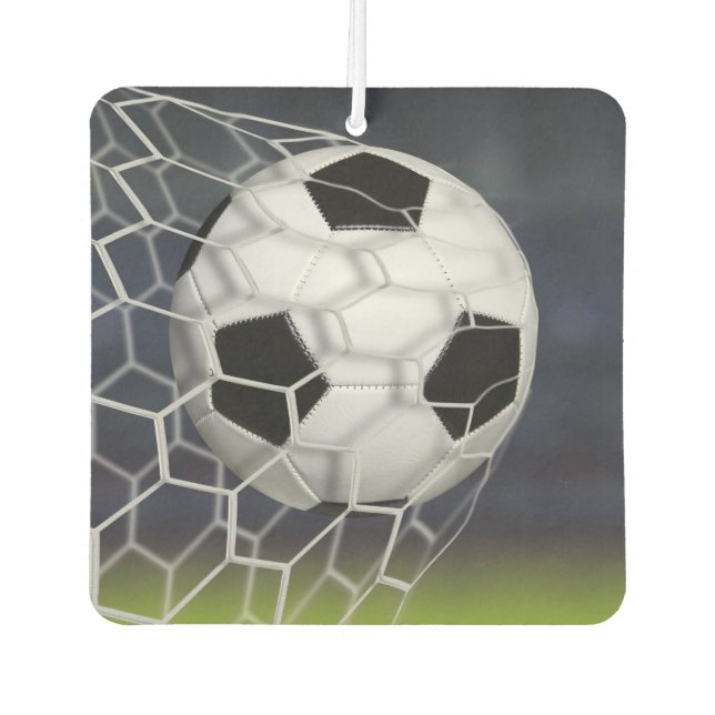 Fußball-Freshener Autolufterfrischer (Vorderseite)