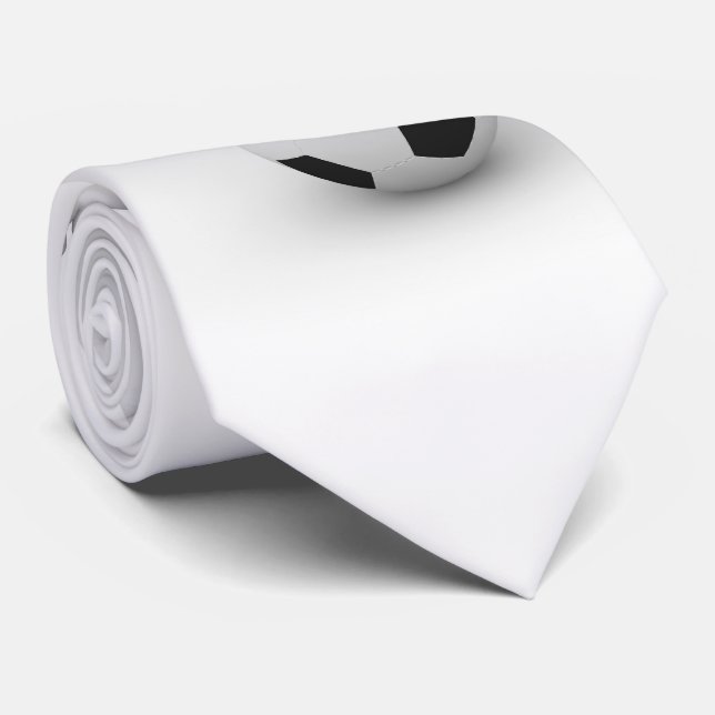 Fußball-Freund-Straftritt-Krawatte Krawatte (Gerollt)