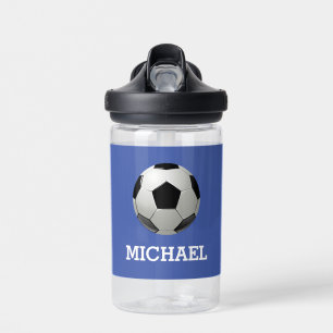 Fußball für Kinder mit individuellem Namen Trinkflasche