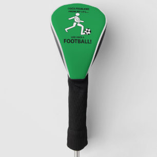 Fußball Fußball Fußball Fußballtrainer Fußball Fuß Golf Headcover
