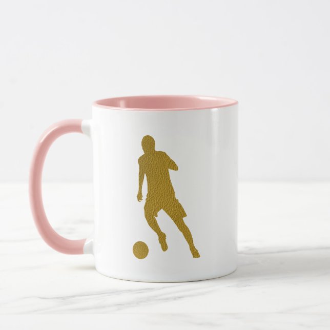 Fußball-Fußball-Fußball-Shooter | Cooler Blick auf Tasse (Links)