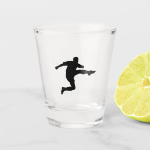 Fußball-Fußball-Fußball-Shooter Fußball Schnapsglas