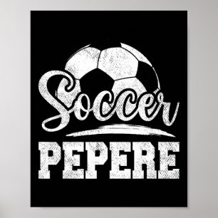 Fußball-Fußball-Fußball-Spieltag Vater&#; s D Poster