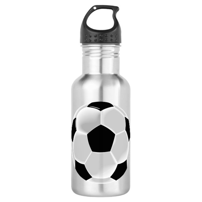 Fußball-Fußball Futbol Ball Edelstahlflasche (Vorderseite)
