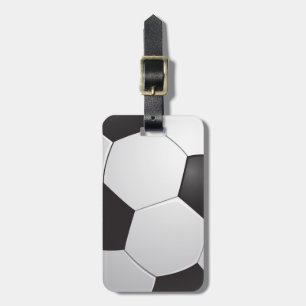 Fußball-Fußball Gepäckanhänger