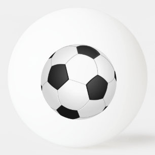 Fußball-Fußball-Illustrations-Klingeln Pong Ball Tischtennisball