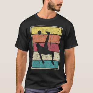Fußball Fußball Kick Retro Vintage klassische Stre T-Shirt