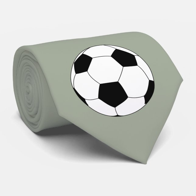 Fußball (Fußball) Krawatte (Gerollt)